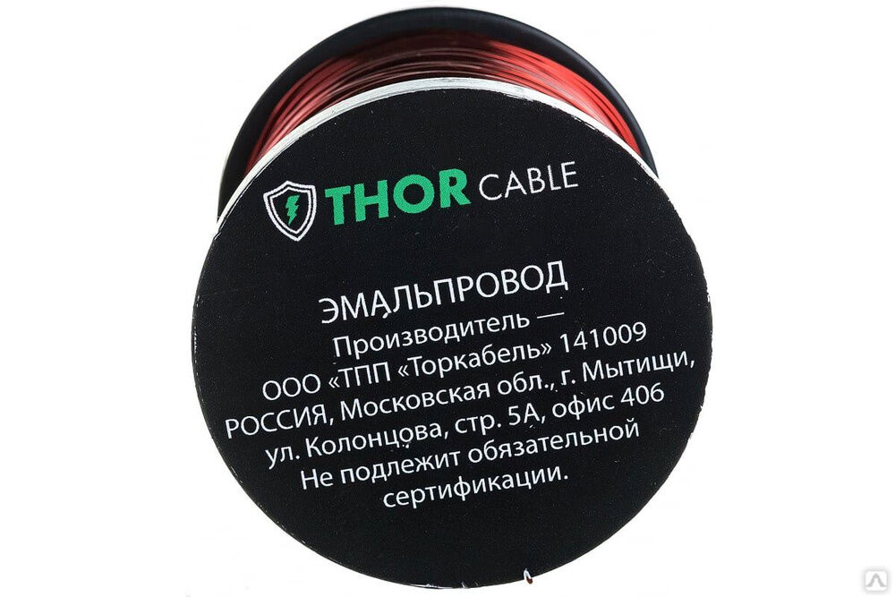 Обмоточный эмалированный провод ПЭТВ-2 d-0.6 мм 0749524536397 Торкабель