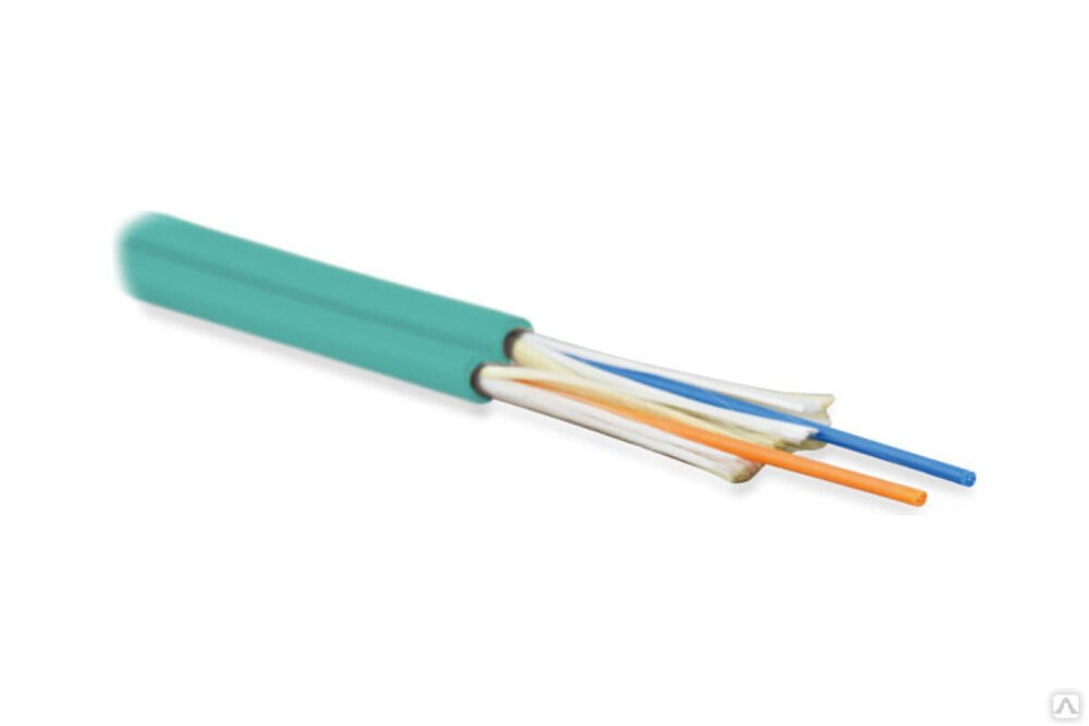 Волоконно-оптический кабель Hyperline FO-D2-IN-503-2-LSZH-AQ 50/125 (OM3) многомодовый, 2 вол 222536