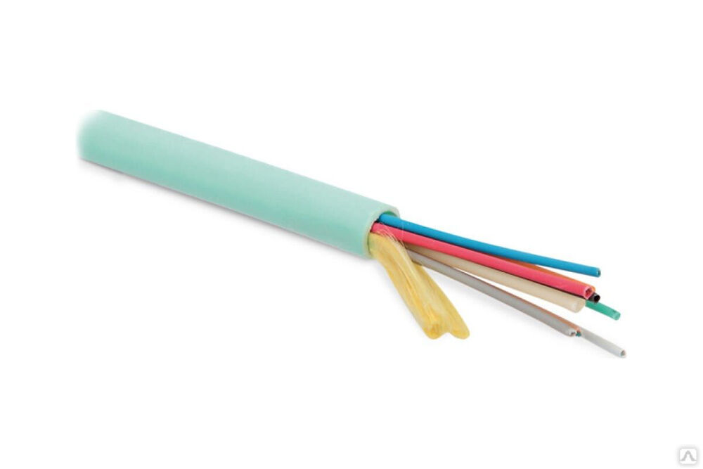 Волоконно-оптический кабель Hyperline FO-MB-IN-503-12-LSZH-AQ 50/125 (OM3) многомодовый, 12 вол 48596
