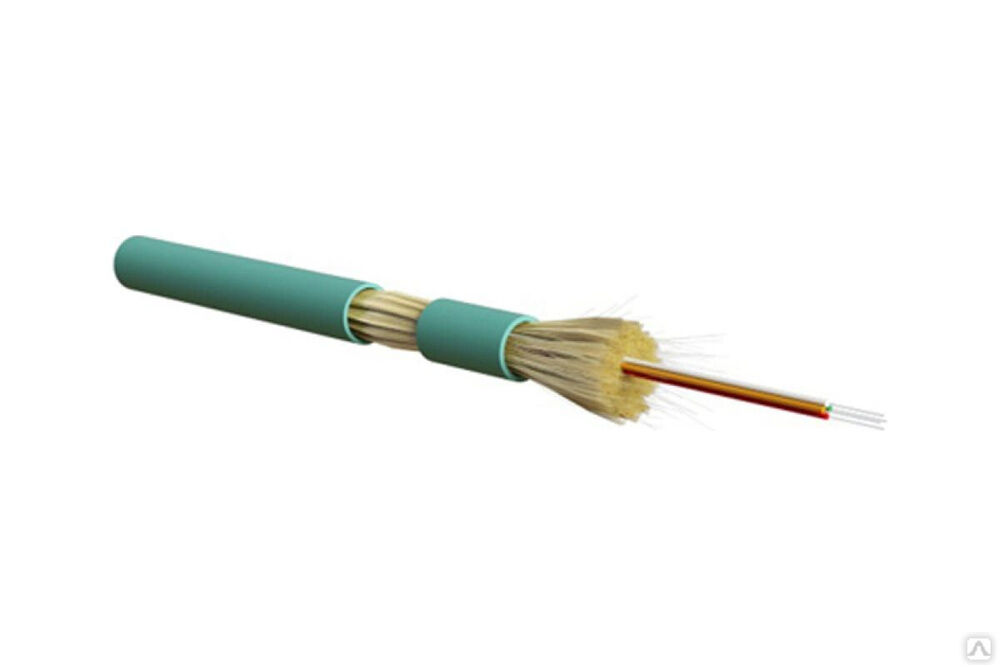 Волоконно-оптический кабель Hyperline FO-DT-IN-503-4-LSZH-AQ 50/125 (OM3) многомодовый, 4 вол 388303