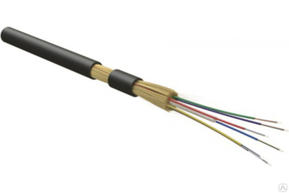 Волоконно-оптический кабель Hyperline FO-MB-IN/OUT-503-24-LSZH-BK 50/125 (OM3) многомодовый 53496