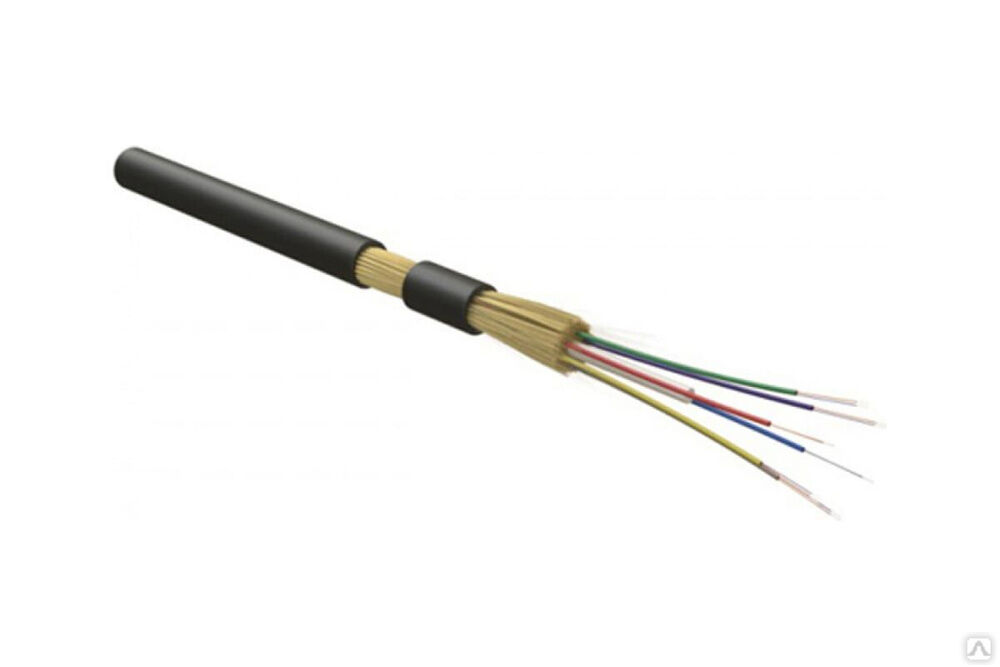 Волоконно-оптический кабель Hyperline FO-MB-IN/OUT-9S-12-LSZH-BK 9/125 (SMF-28 Ultra) одном 417411