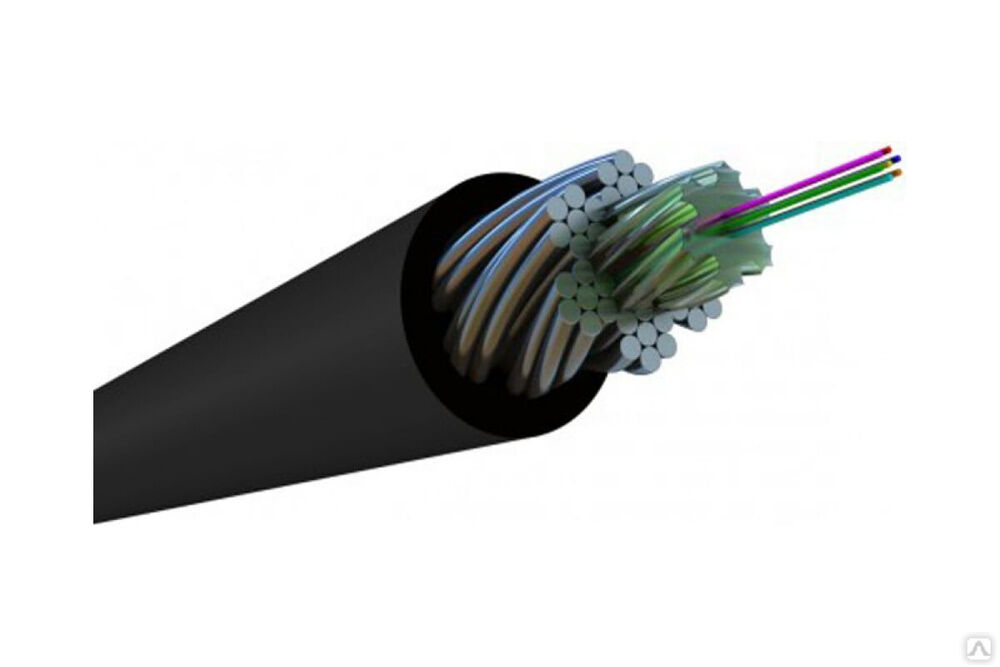 Волоконно-оптический кабель Hyperline FO-AWS2-IN/OUT-9-4-LSZH-BK 9/125 (G.652D) одномодовый 448689