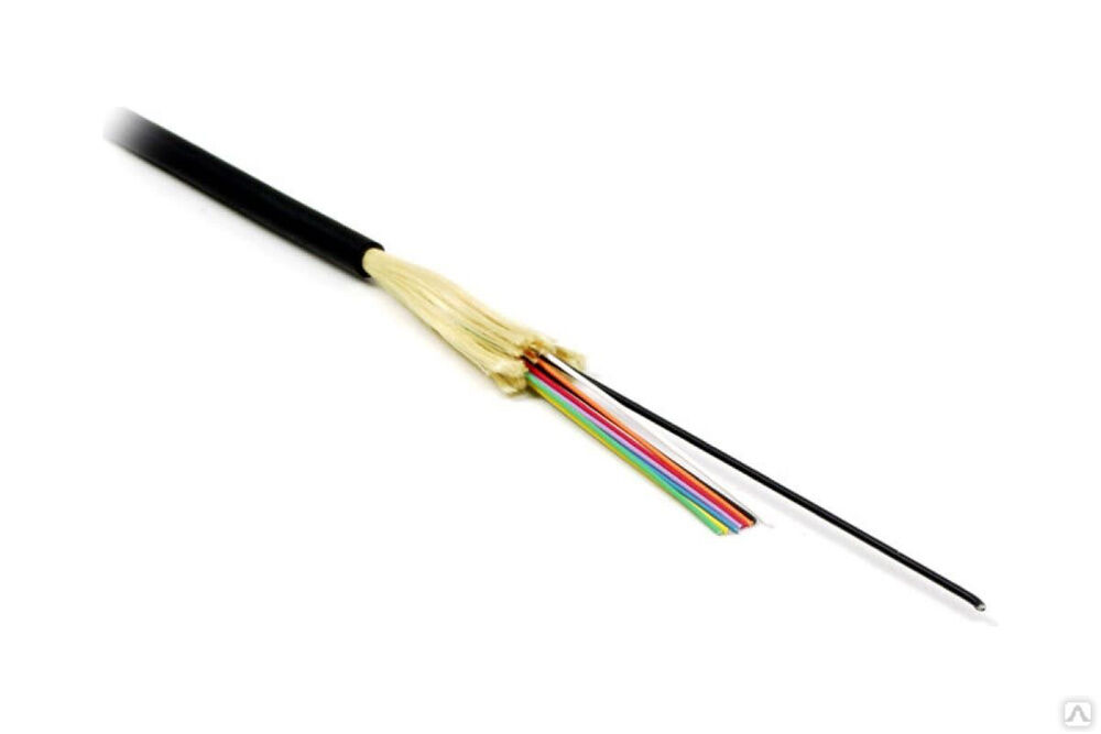 Волоконно-оптический кабель Hyperline FO-DT-IN/OUT-9S-4-LSZH-BK 9/125 (SMF-28 Ultra) одномод 377470