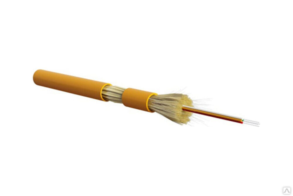 Волоконно-оптический кабель Hyperline FO-DT-IN-50-4-LSZH-OR 50/125 (OM2) многомодовый, 4 вол 38692