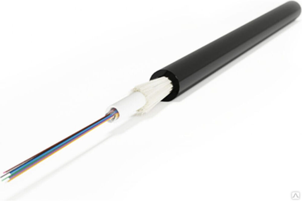 Волоконно-оптический патч-корд Hyperline FO-ST-OUT-50-4-PE-BK 50/125 (OM2) многомодовый кабель 237750