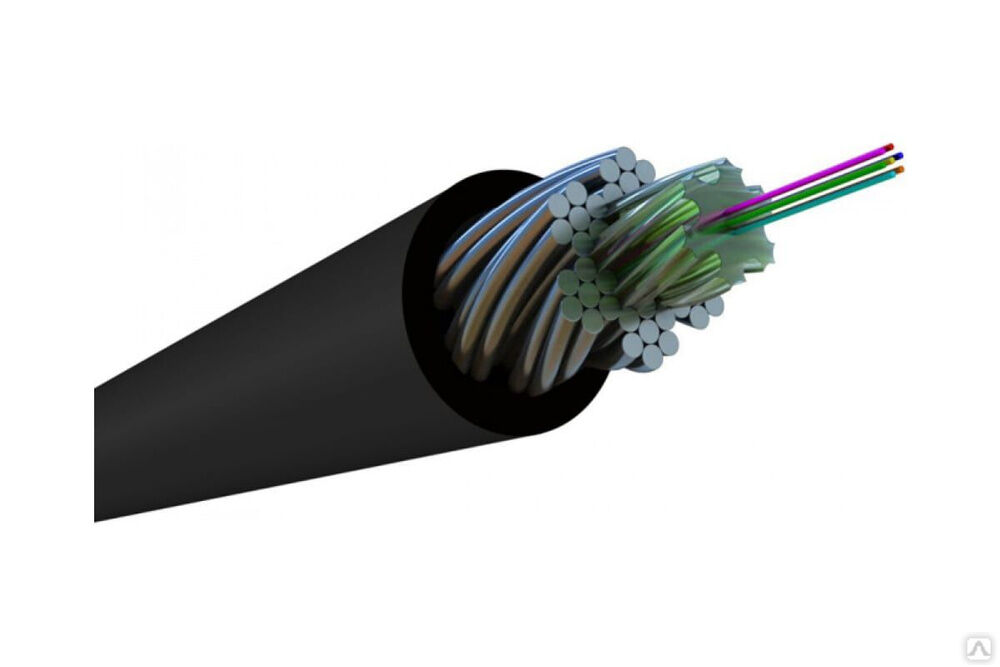 Волоконно-оптический кабель Hyperline FO-AWS2-IN/OUT-9-8-LSZH-BK 9/125 (G.652D) одномодовый 448690