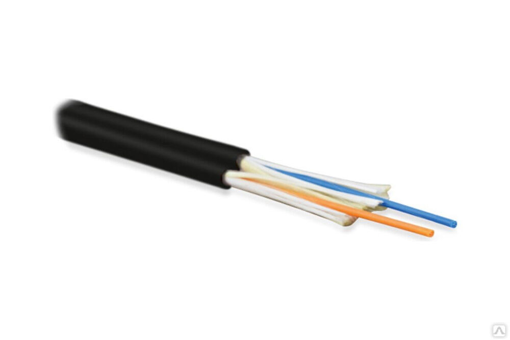Волоконно-оптический кабель Hyperline FO-D3-IN-503-2-LSZH-BK 50/125 (OM3) многомодовый, 2 вол 244728