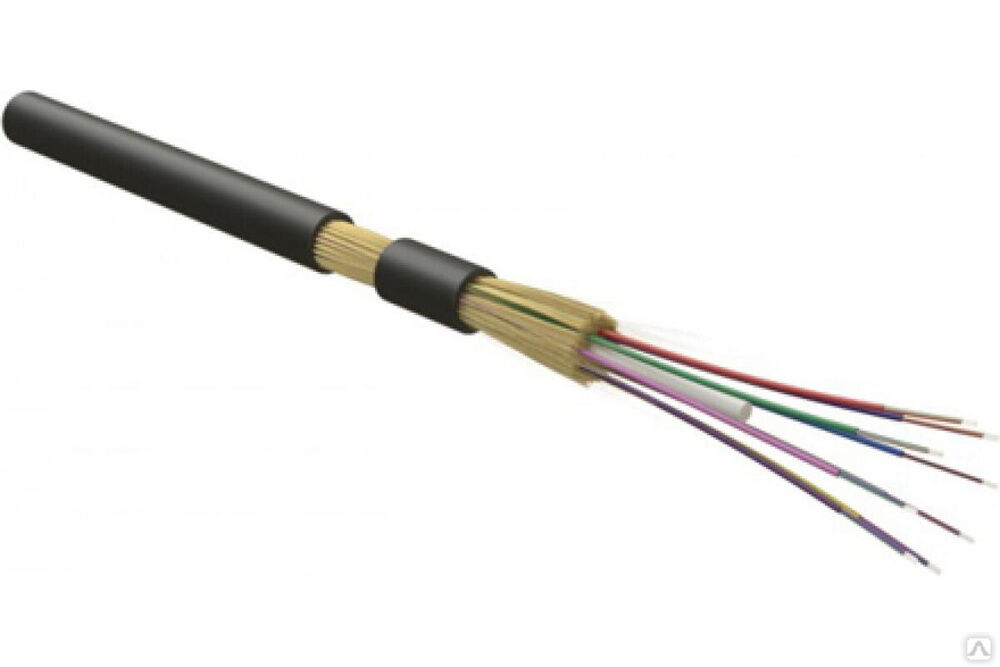 Волоконно-оптический кабель Hyperline FO-MB-IN/OUT-9S-48-LSZH-BK 9/125 (SMF-28 Ultra) одном 417421