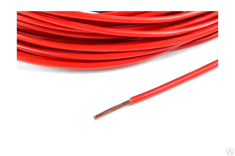 Провод ПВАМ CARGEN красный, 1.5 кв.мм, 100 м, бухта AX3541001