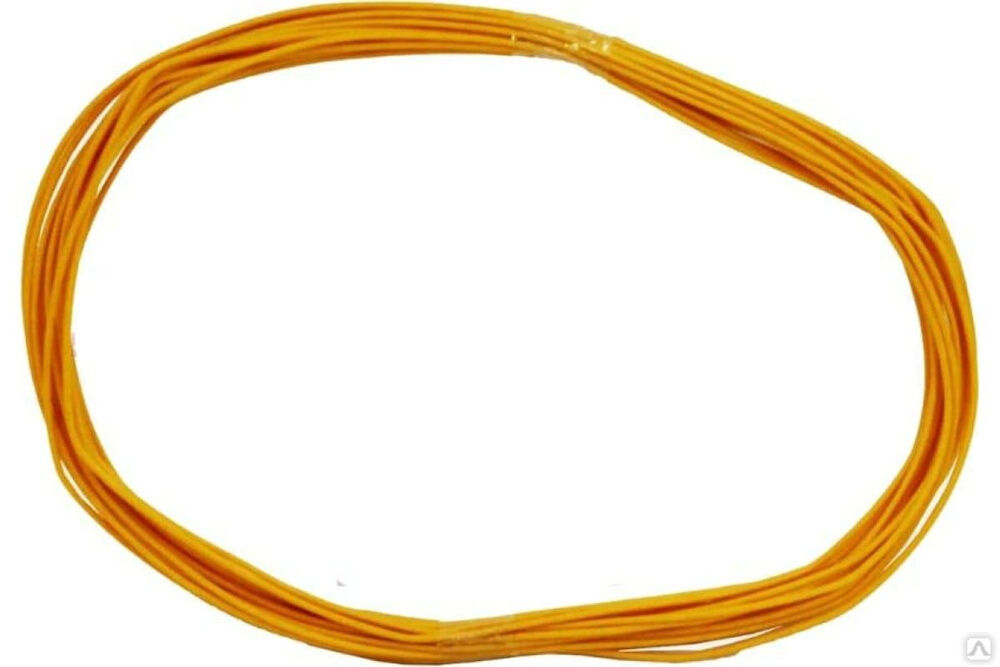 Провод ПВАМ 0,5 кв.мм, 10 м (желтый) VLT400112 VOLTON