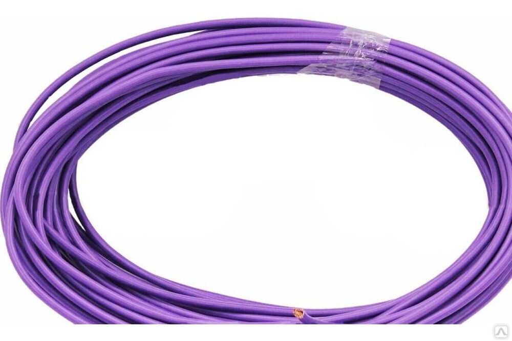 Провод ПВАМ 4 кв.мм, 5 м (фиолетовый) VLT400108 VOLTON