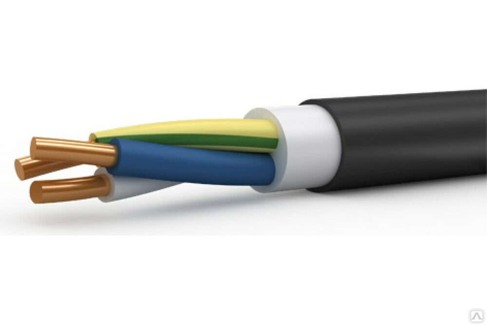 Круглый кабель твердый, негорючий, не содержит галогенов ППГнгА-HF 3x1,5 4630017845934 ЭлПроКабель