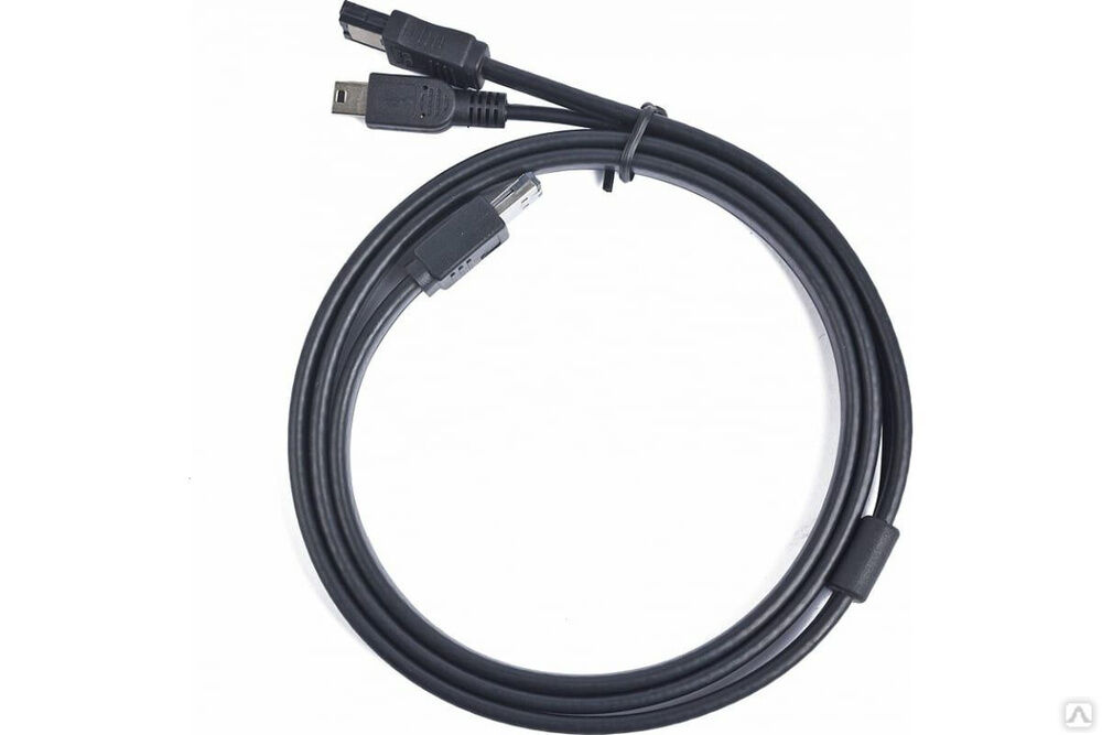 Кабель питания и интерфейсный Y-кабель Cablexpert eSATAp - eSATA/Mini USB, 1 м, CC-ESATAP-ESATA-USB5P-1M