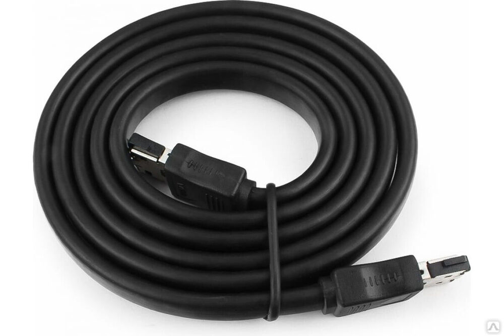 Интерфейсный кабель Cablexpert eSATA-eSATA 100 см, 7pin/7pin, пакет CC-ESATA-DATA-XL