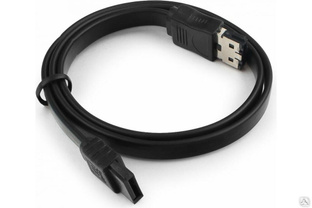 Интерфейсный кабель Cablexpert eSATA-SATA, 100 см, 7pin/7pin, пакет CC-ESATA-SATA-DATA-XL #1