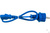 Шнур питания LANMASTER C13-Schuko, 3х0.75, 220 В, 10А, синий, 0.5 метра LAN-PP13/SH-0.5-BL #1