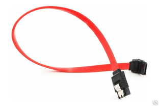 Интерфейсный кабель Cablexpert SATA 30 см CC-SATAM-DATA90-0.3M #1