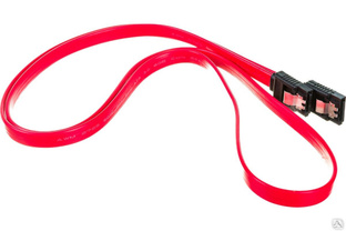 Интерфейсный кабель Cablexpert SATAIII, 100 см, 7pin/7pin, защелка, пакет CC-SATAM-DATA-XL #1
