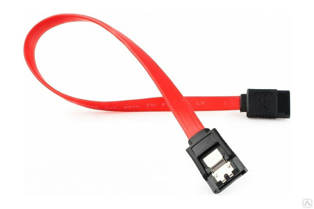 Интерфейсный кабель Cablexpert SATAIII 30 см 7pin/7pin защелка пакет CC-SATAM-DATA-0.3M