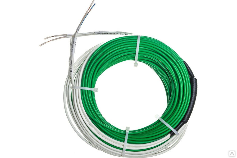 Одножильный кабельный теплый пол Heatline 30 м, 600 Вт, 3.8-5.0 м2 20Р1Э-30-600