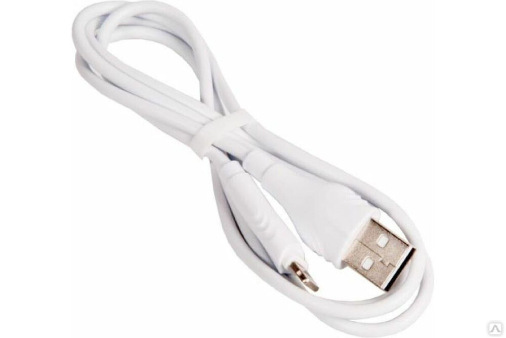 Кабель USB Borofone BX18 для Lightning, 2.4A, длина 1 м, белый 903275