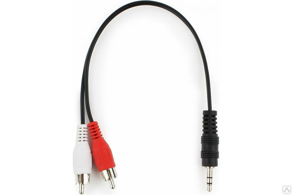 Кабель Cablexpert аудио джек3.5 / 2xRCA, 0,2 м CCA-458/0.2