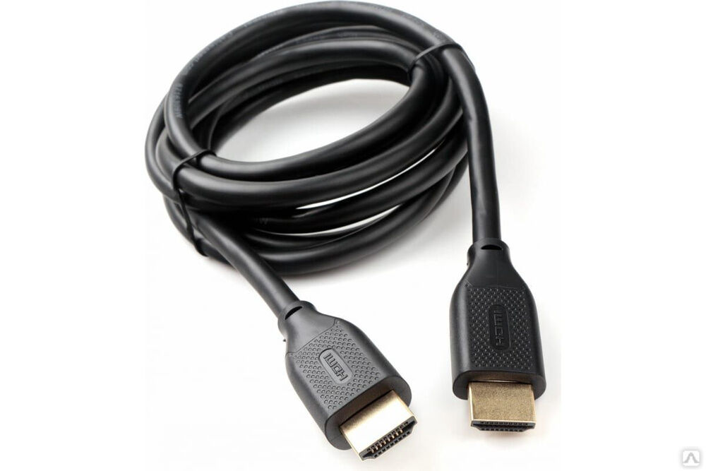 Кабель HDMI Cablexpert 2 м, v2.1, 8K, 19M/19M, черный, пакет CC-HDMI8K-2M