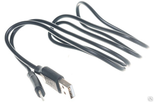 Кабель для Apple Cablexpert, AM/Lightning, длина 1 м, черный CCB-USB-AMAPO2-1MB #1