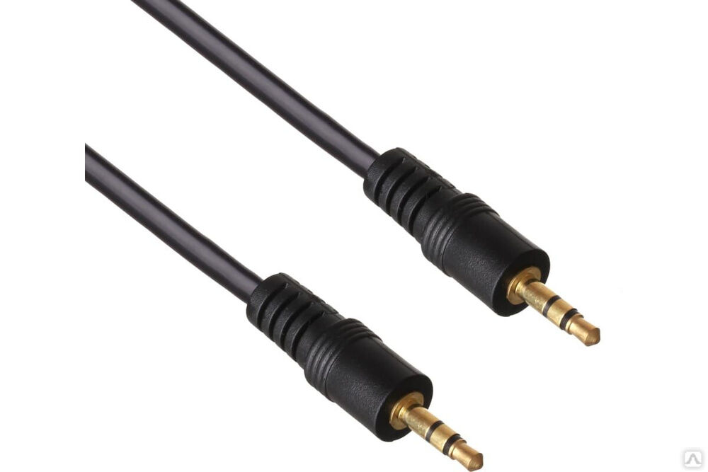 Аудио кабель ExeGate EX-CCA-404-5.0 3.5 mm Jack M 3.5 mm Jack M, 5 м, позолоченные контакты 205313