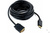 Кабель Cablexpert DisplayPort-VGA 5 м, 20M/15M, черный, экран, пакет CCP-DPM-VGAM-5M #1