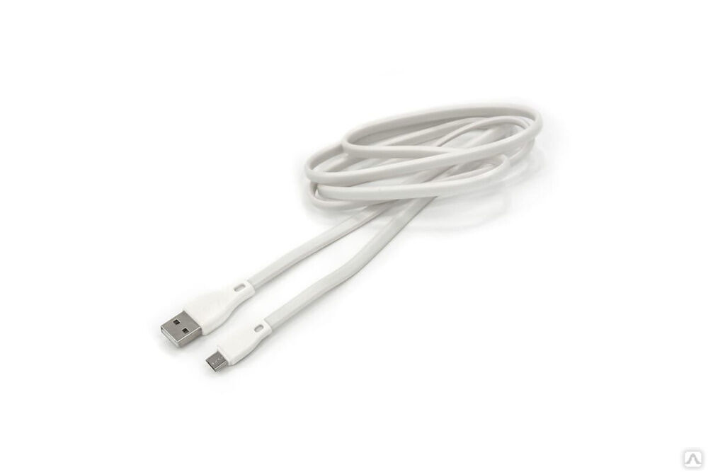 USB-кабель AM-microBM BYZ 1.2 метра, 2.1A, ПВХ, белый, 23750-BL-625W