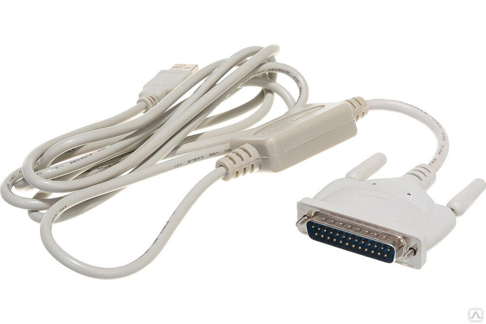 Конвертер Gembird COM устройство USB порт DB25M/AM 1.8 м блистер UAS112