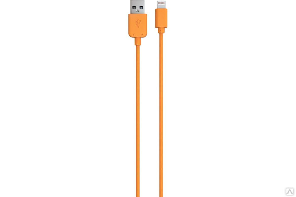 Дата-кабель Red Line USB – 8 – pin для Apple, оранжевый УТ000010043