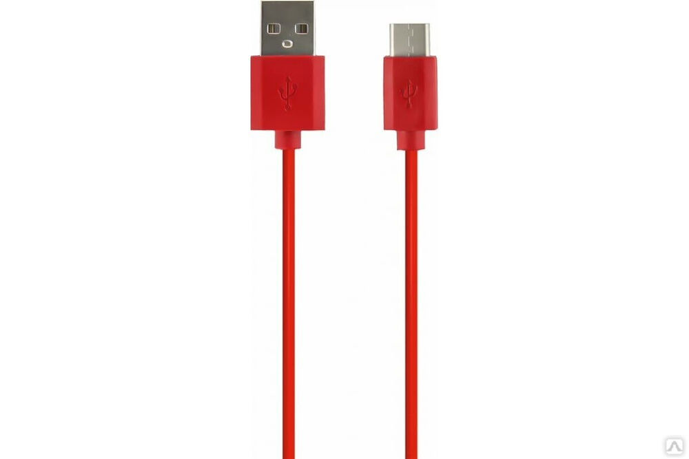 Дата-кабель Red Line USB - Type-C, красный УТ000011574