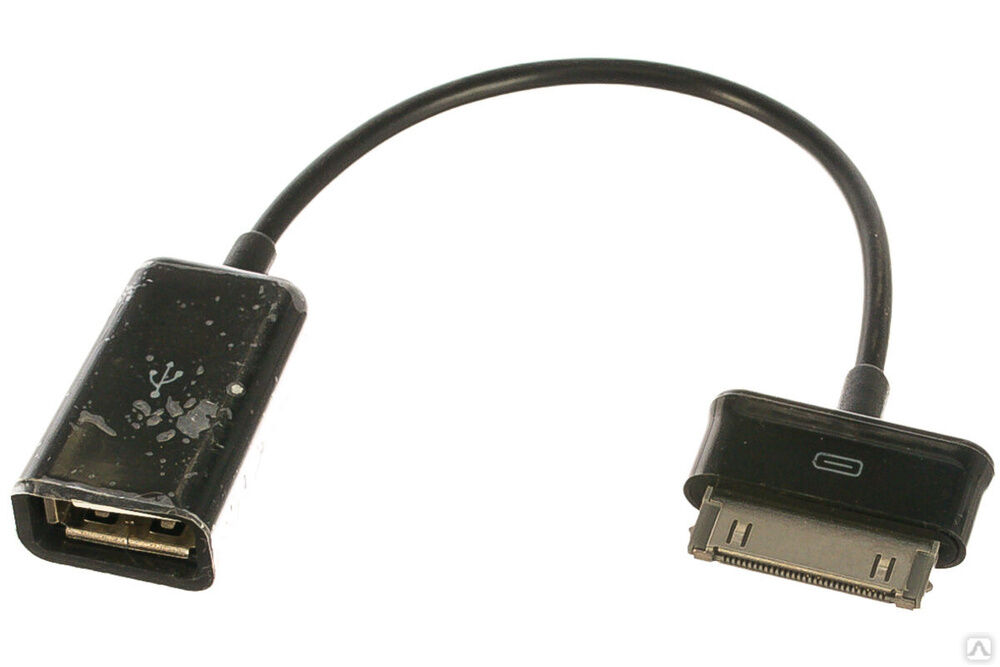 Кабель Cablexpert USB 2.0 OTG USB AF/BM - 30pin, для планшетов Samsung, 0.15 м, пакет A-OTG-AF0P-001