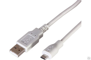 Шнур micro USB male - USB-A male 1.8M 18-1164 REXANT #1
