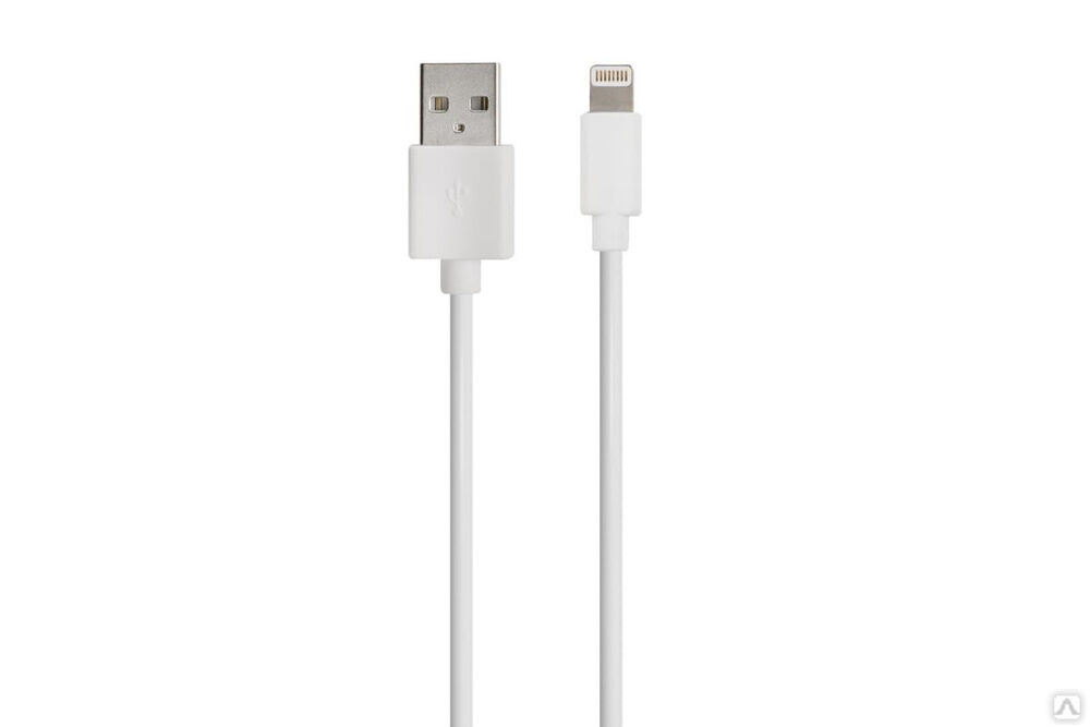 Дата-кабель Red Line USB - 8-pin для Apple, 1.5A, 20 см, белый УТ000020231