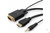 Кабель Cablexpert HDMI VGA 19M/15M + 3.5Jack 10 м черный, позолоченные разъемы A-HDMI-VGA-03-10M #2