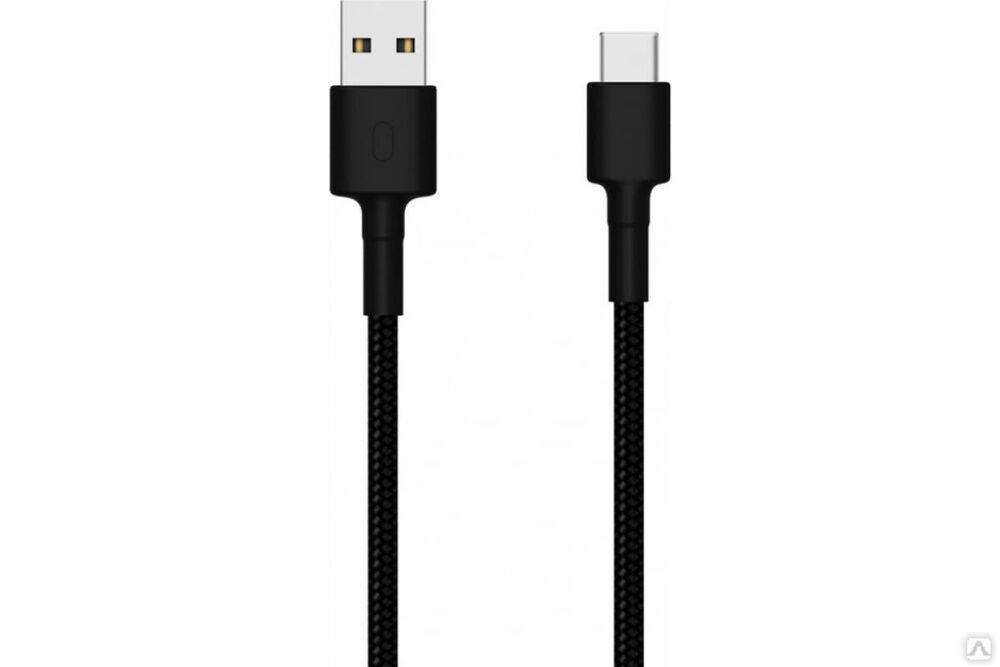 USB-кабель Xiaomi Mi Braided USB Type-C Cable SJX10ZM 100 см чёрный SJV4109GL