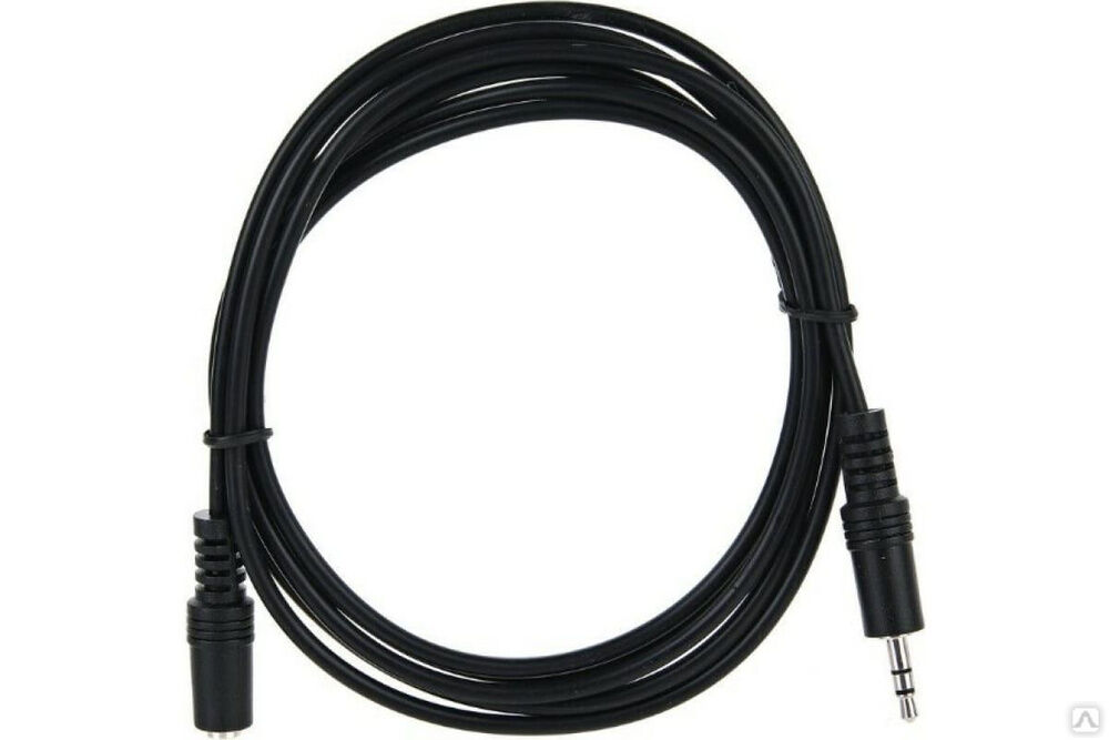 Удлинительный кабель VCOM 3.5 Jack /M/ - 3.5 Jack /F/, стерео, аудио, 1.8 м VAV7179-1.8M