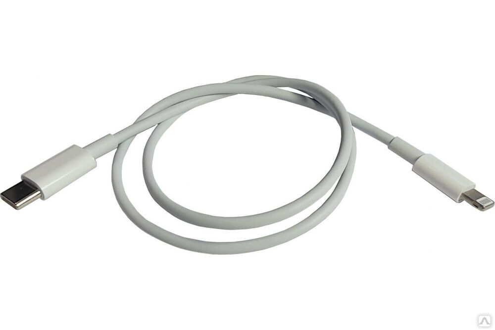 Кабель для зарядки Nord-Yada iPhone TYPE C-Lightning 2А 18 W 0,5 м белый (TPE) белый 908970