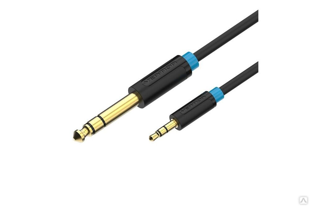 Аудио кабель Vention Jack 6,5 mm M/ 3,5 M - 1 м BABBF