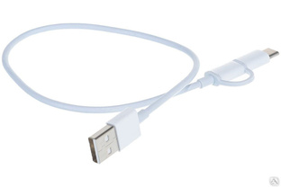 USB-кабель Xiaomi Mi 2-in-1 USB Cable Micro-USB to Type-C 30cm SJV4083TY #1