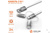Кабель AIRLINE универсальный 3в1 USB - Lightning, Type-C, Micro USB, 1.2 м Soft-Touch ACH-C-49 #2