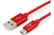 Кабель Cablexpert серия Silver USB 2.0 AM/micro-B, длина 1.8 м, красный, блистер CC-S-mUSB01R-1.8M #2