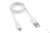 Кабель Гарнизон USB A (M) - Lightning, 1 м, белый GCC-USB2-AP2-1M-W #1