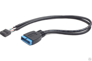 Внутренний кабель Cablexpert USB2 - USB3 9pin/19pin, 0.3m CC-U3U2-01 