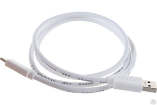 Кабель USB Cablexpert USB 3.0 AM/USB Type-C 1 м белый пакет CCP-USB3-AMCM-1M-W #1