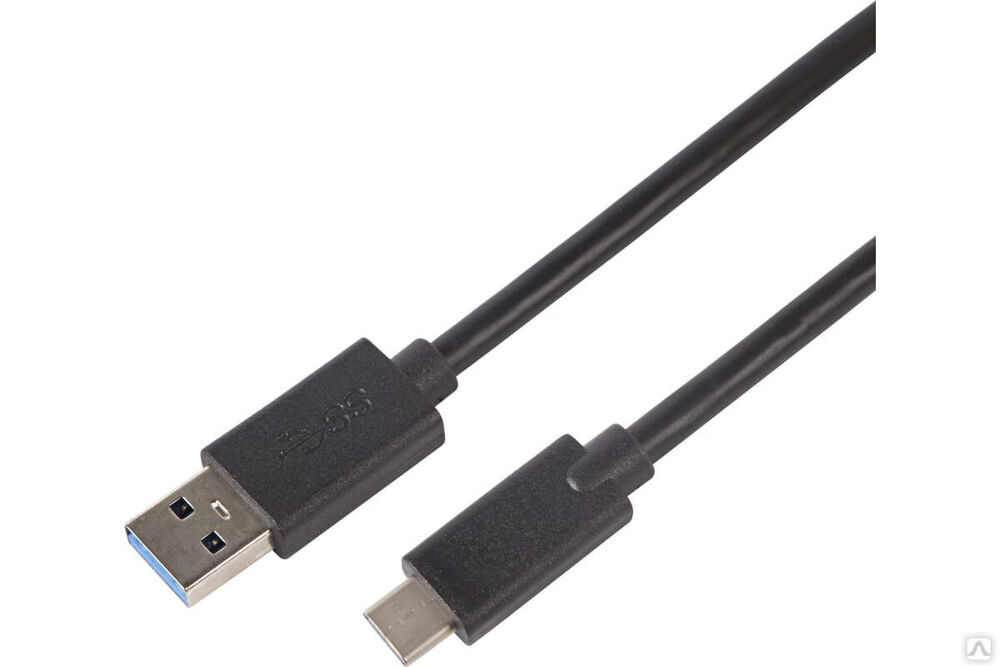 Шнур USB 3.1 type C -USB 3.0 1 м черный 18-1880 REXANT